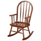 Classic Honey Brown Wooden Youth Rocking Chair By Homeroots | Rocking Chairs | Modishstore - 3