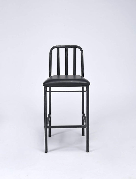 pc Black And Antique Black Bar Chair By Homeroots | Bar Stools | Modishstore