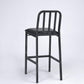 pc Black And Antique Black Bar Chair By Homeroots | Bar Stools | Modishstore - 2