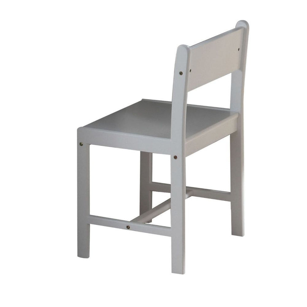 Traditional White Wooden Chair By Homeroots | Dining Chairs | Modishstore - 2