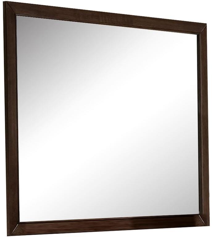 Espresso Wooden Rectangular Vanity Mirror By Homeroots | Mirrors | Modishstore