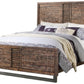 Reclaimed Oak Queen Bed By Homeroots | Beds | Modishstore