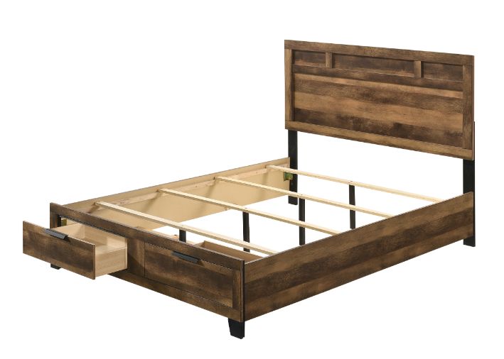Morales Eastern King Bed By Acme Furniture | Beds | Modishstore - 2