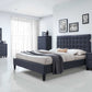 Tone Gray Pu Wood Dresser By Homeroots | Dressers | Modishstore - 3