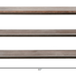 60' Rustic Weathered Oak Console Storage Table By Homeroots | Console Tables | Modishstore - 7