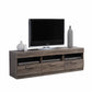 Rustic Oak Mdf Tv Stand By Homeroots | TV Stands | Modishstore - 2