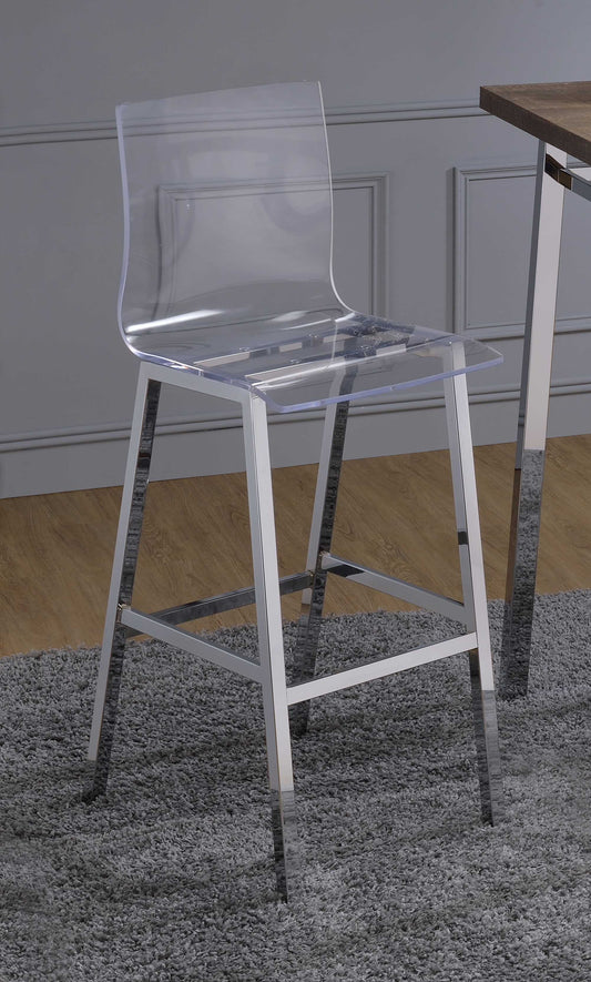 3Pc Pack Gray Oak Adjustable Counter Height Dining Set By Homeroots - 286238 | Dining Sets | Modishstore