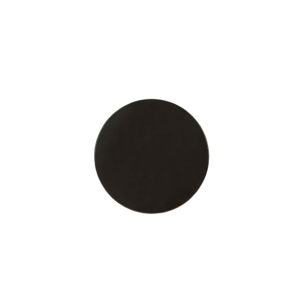 Black Solid Wooden Stylish Accent Side Table By Homeroots | Side Tables | Modishstore - 3