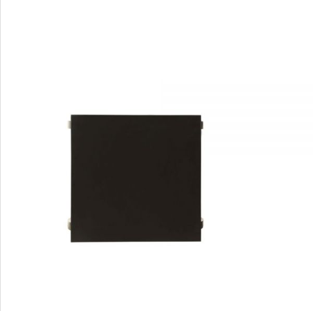 Black Finish Bow Leg Square End Table By Homeroots | End Tables | Modishstore - 4
