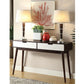 Mahogony and White Double Drawer Console Table By Homeroots | Console Tables | Modishstore