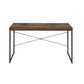 Weathered Oak Paper Veneer Desk By Homeroots | Desks | Modishstore - 2