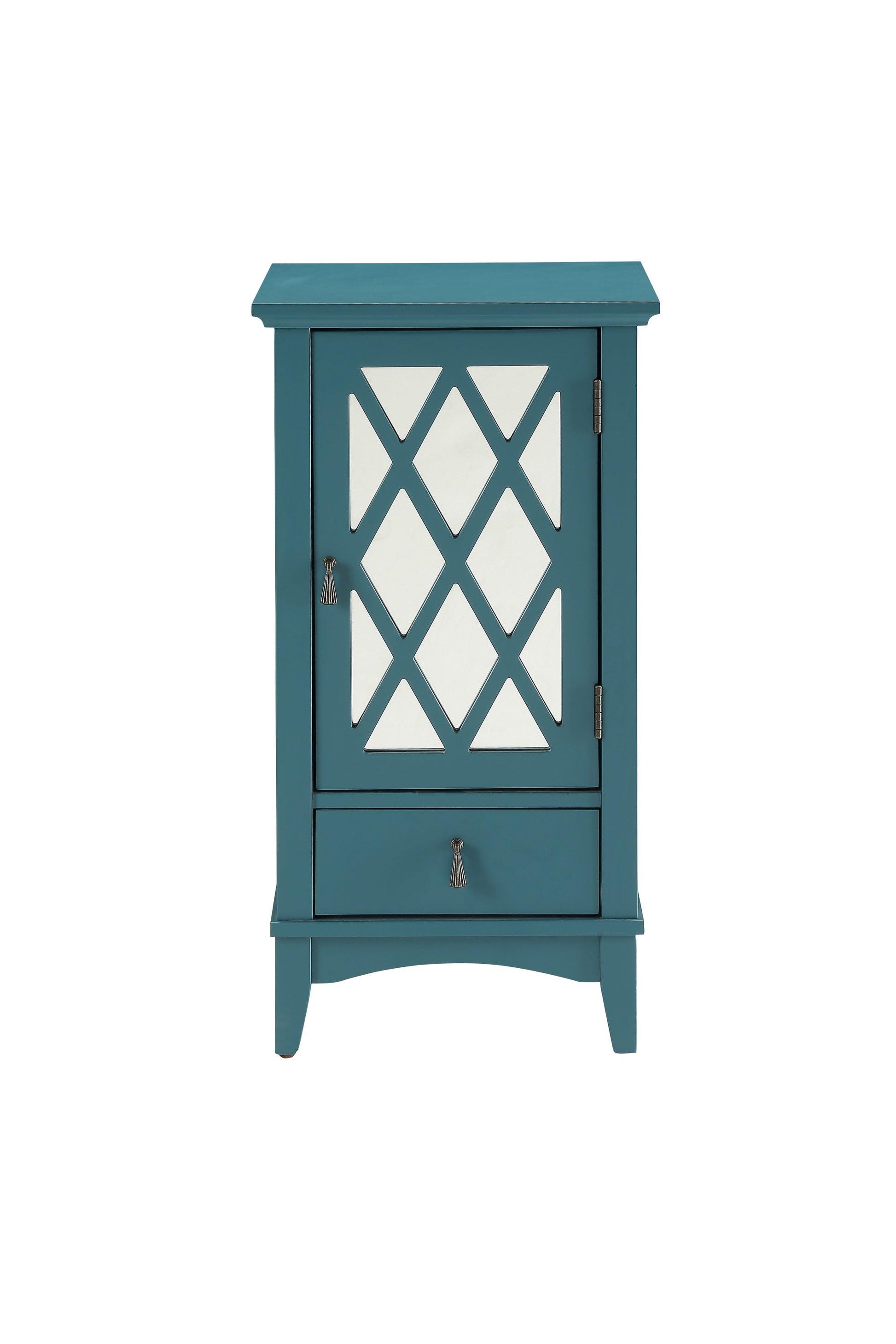 Pop Of Color Teal Accent Cabinet By Homeroots | Cabinets | Modishstore