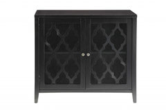 Black Mdf Cabinet By Homeroots