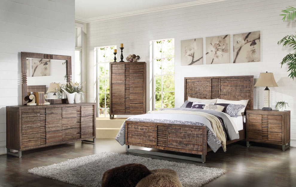 Reclaimed Oak Wood Chest By Homeroots - 286551 | Drawers | Modishstore - 2