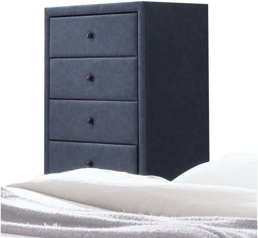 Tone Gray Contemporary Chest By Homeroots | Drawers | Modishstore - 2