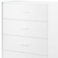 White Particle Board Chest By Homeroots | Drawers | Modishstore - 4