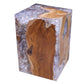cracked resin and teak stool-4