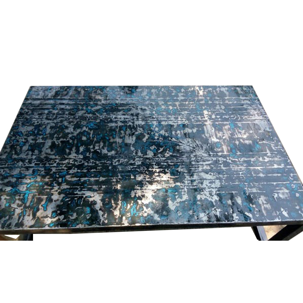Large Metal Recycled Oil Drum Coffee Table | Coffee Tables | Modishstore - 3