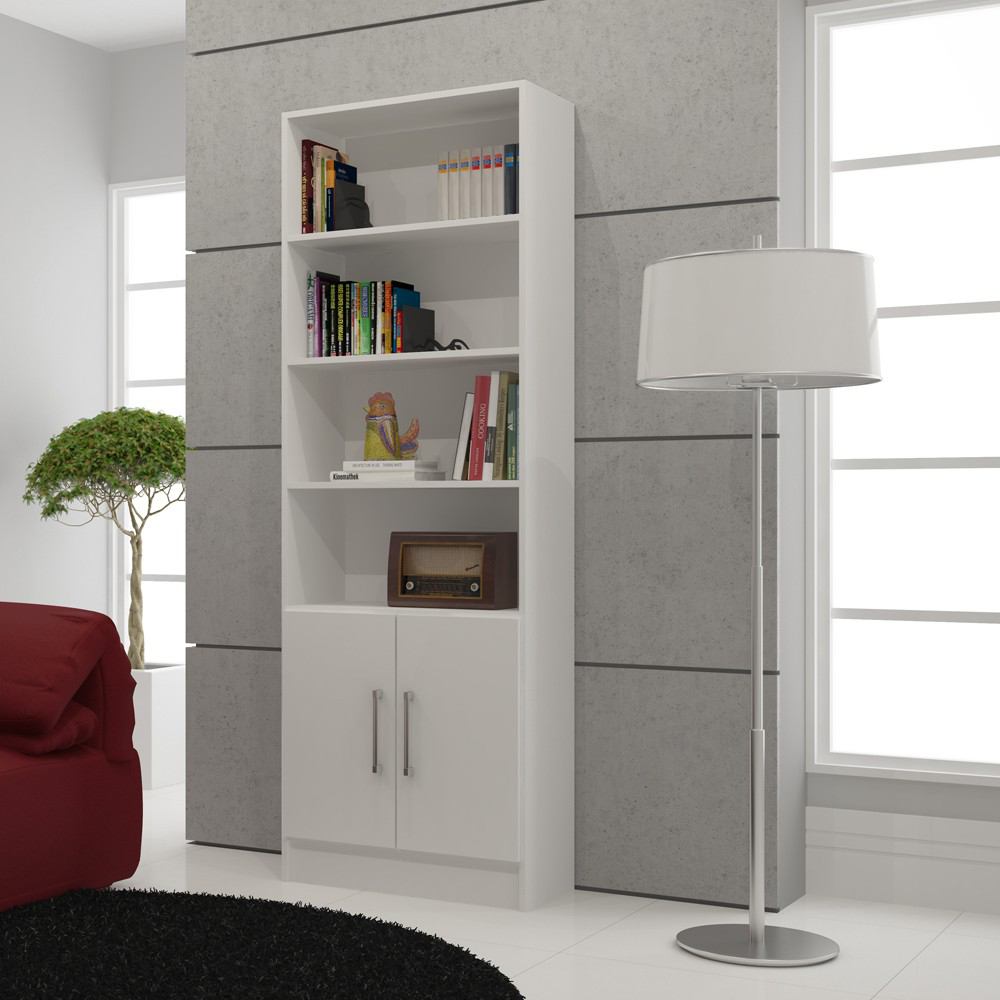Accentuations by Manhattan Comfort Practical Catarina Cabinet with 6- Shelves | Shelves & Shelving Units | Modishstore-6