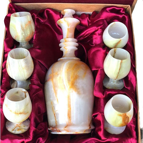 Wine Decanter & Goblets  Set -II-6