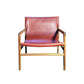 Lyon Leather Sling Arm Chair | ModishStore | Accent Chairs-8
