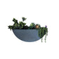 Wall Planters- Zinc Indoor/Outdoor Planters-Circle & Semi Circle by Artisan Living | ModishStore | Planters, Troughs & Cachepots-17