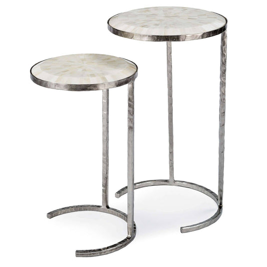 Bone Veneer Nesting Tables By Regina Andrew | Side Tables | Modishstore