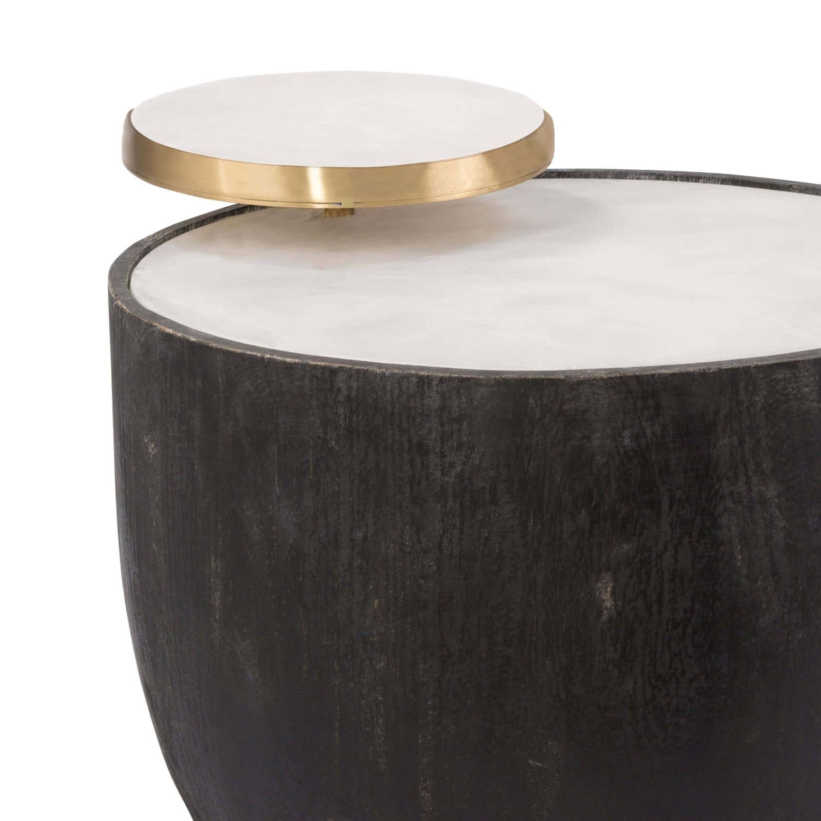 Theo Accent Table Ebony By Regina Andrew | Side Tables | Modishstore - 4