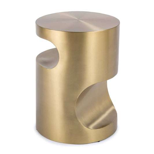 Nathan Side Table Brass By Regina Andrew | Side Tables | Modishstore