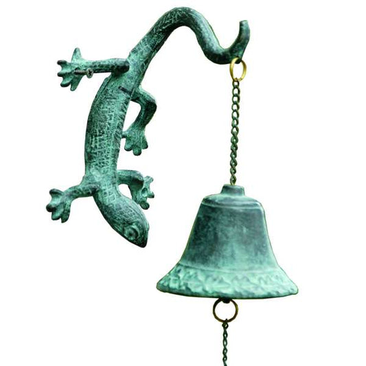Lizard Garden Bell By SPI Home | Holiday | Modishstore