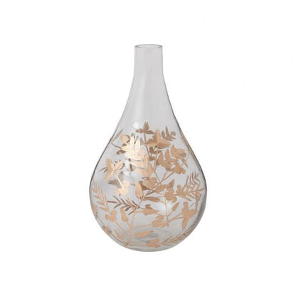 Gild Leaf Vase By Accent Decor | Vases | Modishstore - 4