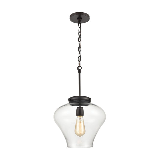 Amore 1-Light Pendant with Clear Glass by ELK Lighting | Modishstore | Pendant Lamps