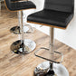Valencia Adjustable Barstool - Set of 2 Black  By LumiSource | Bar Stools | Modishstore - 10