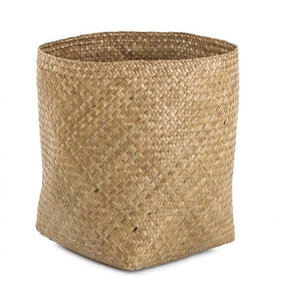 Cyper Basket-Black/Natural Set of 6 By Texture Designideas | Bins, Baskets & Buckets | Modishstore