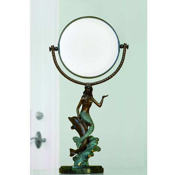 Mermaid & Dolphin Mirror By SPI Home | Mirrors | Modishstore-3