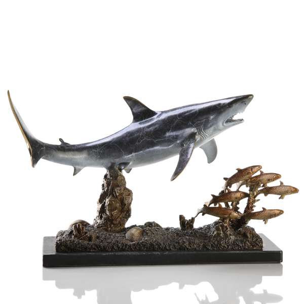 Shark with Prey By SPI Home | Home Accents | Modishstore