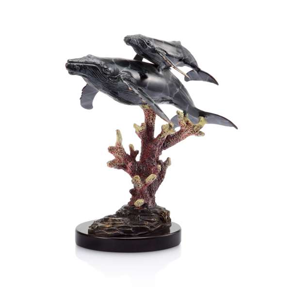 Humpback Whales By SPI Home | Home Accents | Modishstore