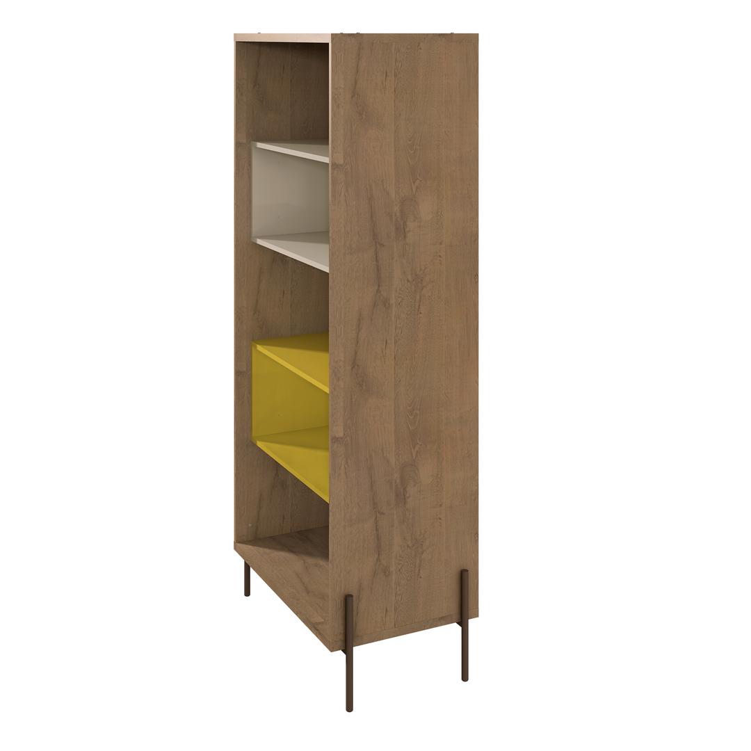 Manhattan Comfort Joy 5- Shelf Bookcase | Bookcases | Modishstore-24