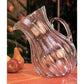 Kalalou Ribbed Tilted Pitcher-2