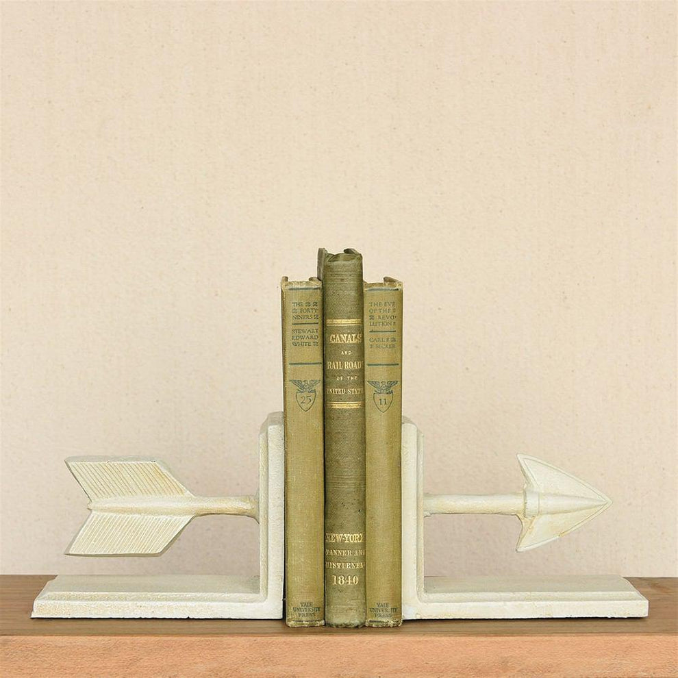 HomArt Arrow Cast Iron Bookends-7