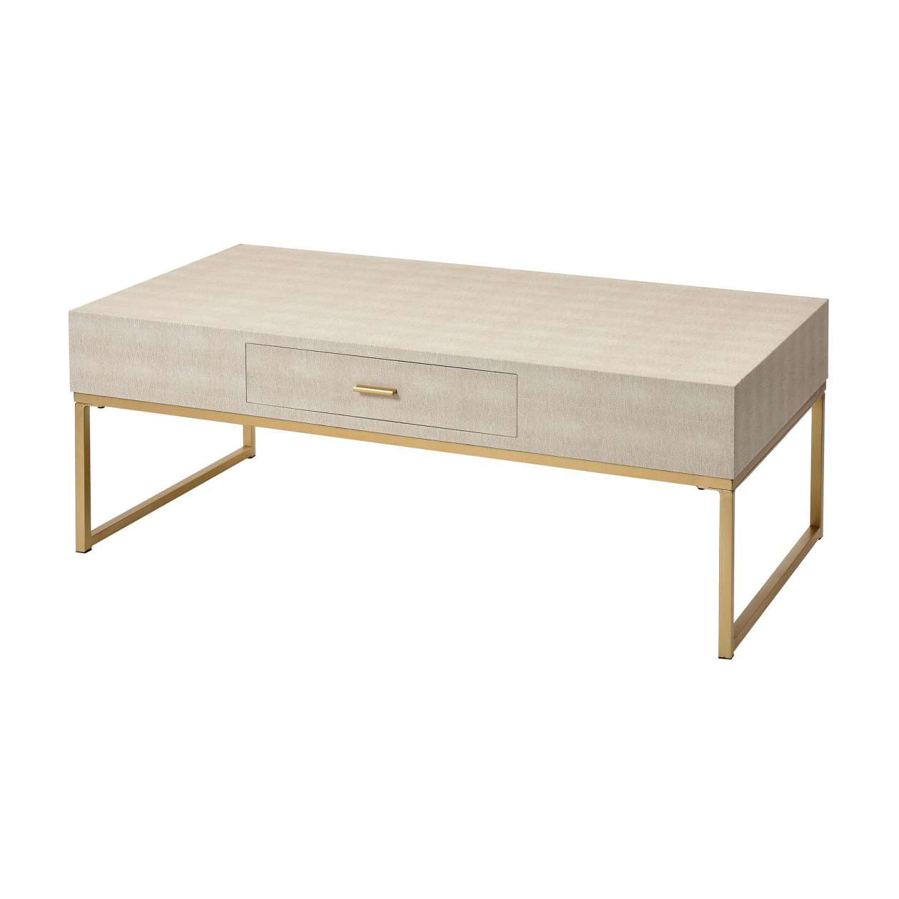 Les Revoires Coffee Table in Cream ELK Home | Coffee Tables | Modishstore