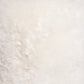 White Short-Hair Sheepskin - Stump Pouf By Homeroots | Poufs | Modishstore - 5