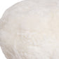 White Short-Hair Sheepskin - Ottoman Pouf By Homeroots | Poufs | Modishstore - 5