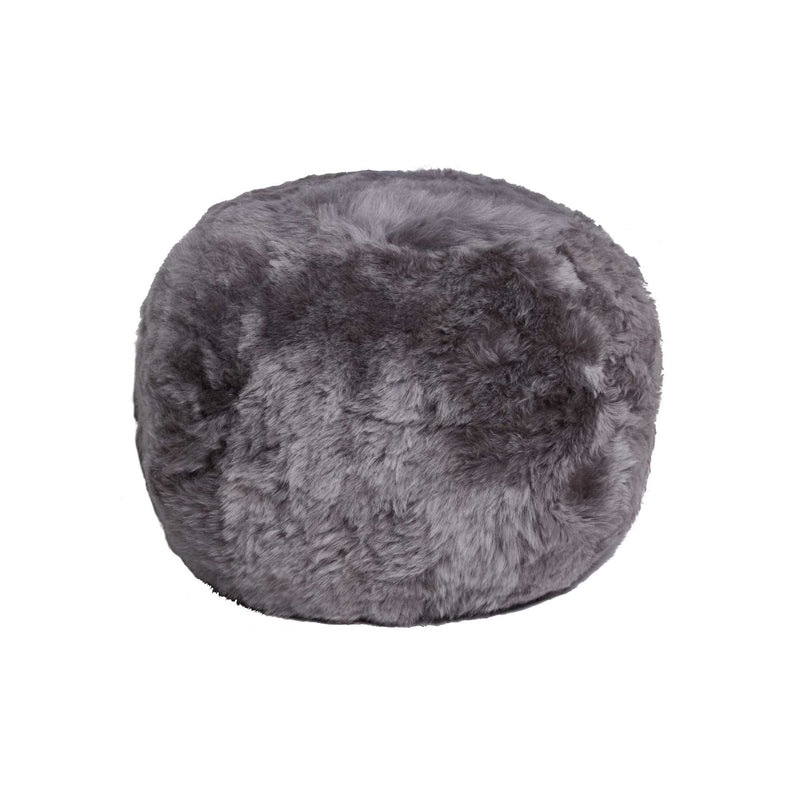 Brisa Short-Hair Sheepskin - Floor Cushion By Homeroots | Poufs | Modishstore