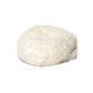 White Short-Hair Sheepskin Bean Bag By Homeroots | Poufs | Modishstore - 3