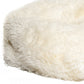 White Short-Hair Sheepskin Bean Bag By Homeroots | Poufs | Modishstore - 4