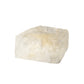 White Short-Hair Sheepskin Cube Pouf By Homeroots | Poufs | Modishstore - 3