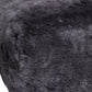 Brisa Short-Hair Sheepskin Cube Pouf By Homeroots | Poufs | Modishstore - 5