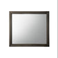 Gray Oak Wooden Rectangular Mirror By Homeroots | Mirrors | Modishstore - 2