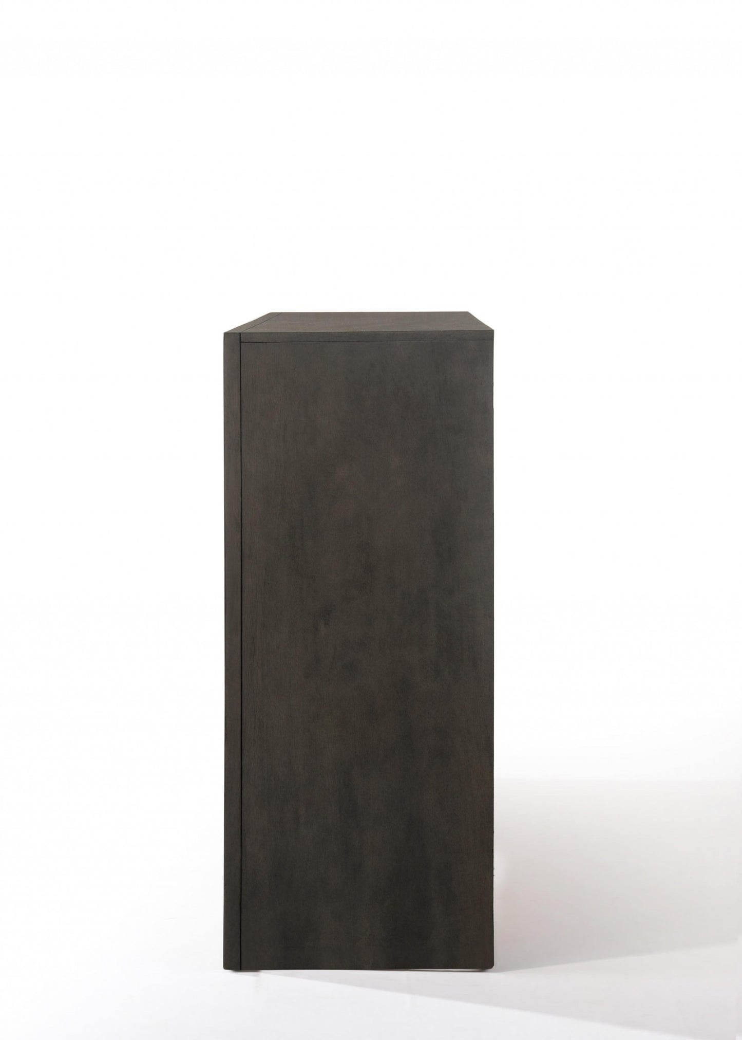 Gray Oak Rubber Wood Dresser By Homeroots | Dressers | Modishstore - 3